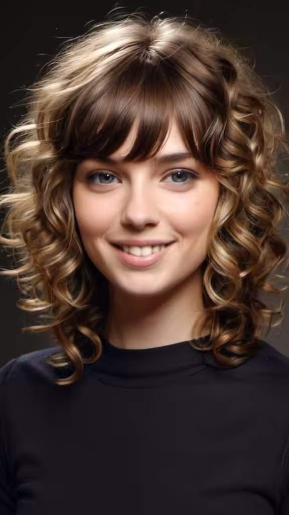Curly Bangs