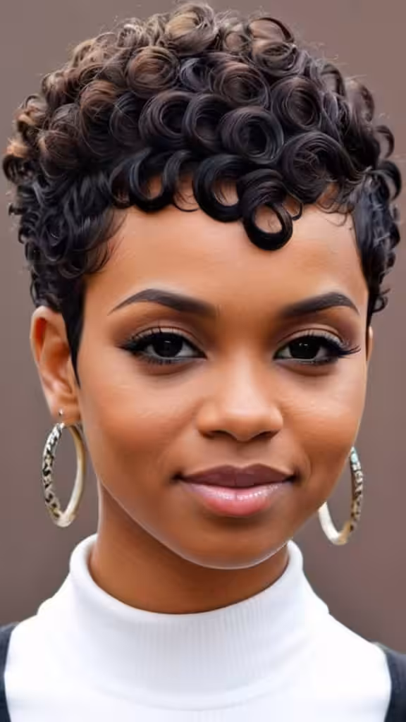 Curly Undercut