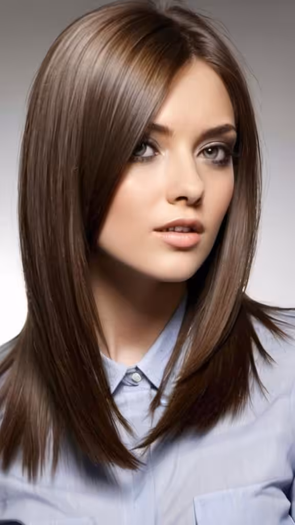 Deep Side Parted Style