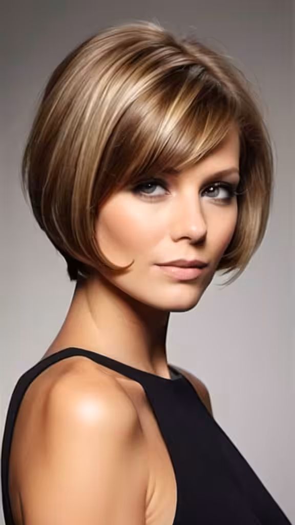 Face Framing Bob Cut