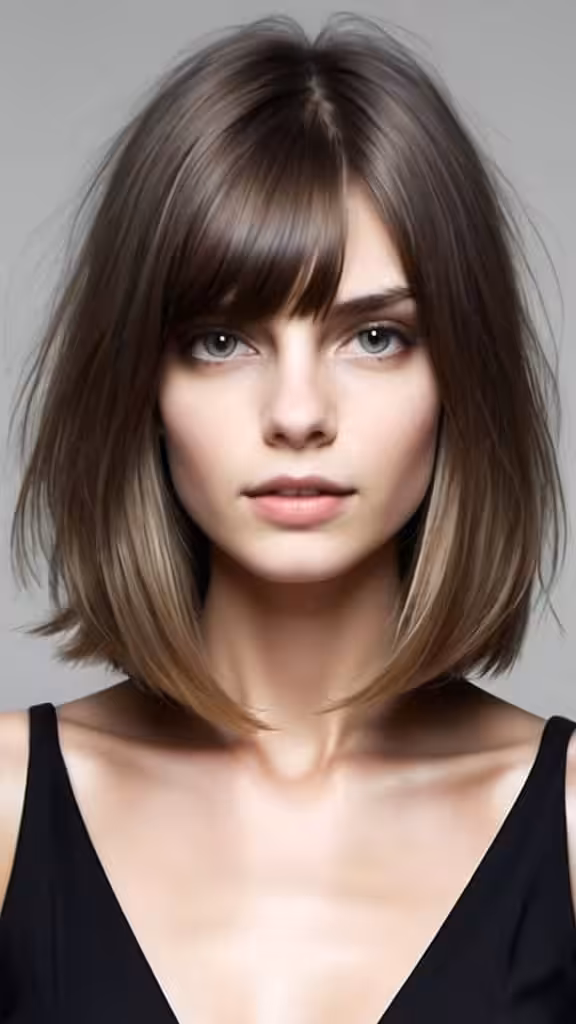 Face Framing Long Bob