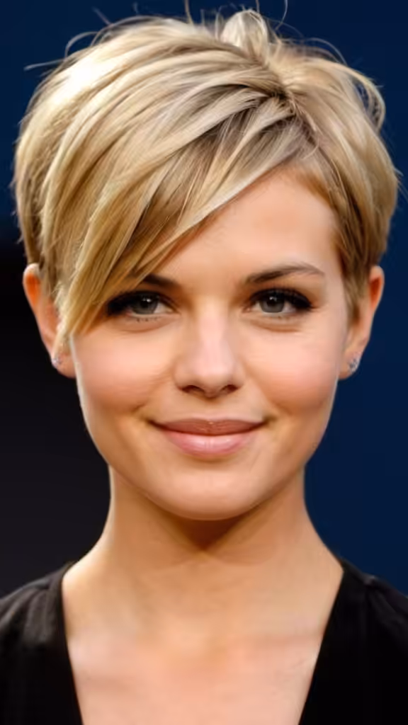 Flattering Cropped Hair