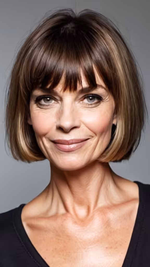 French Bob With Bangs