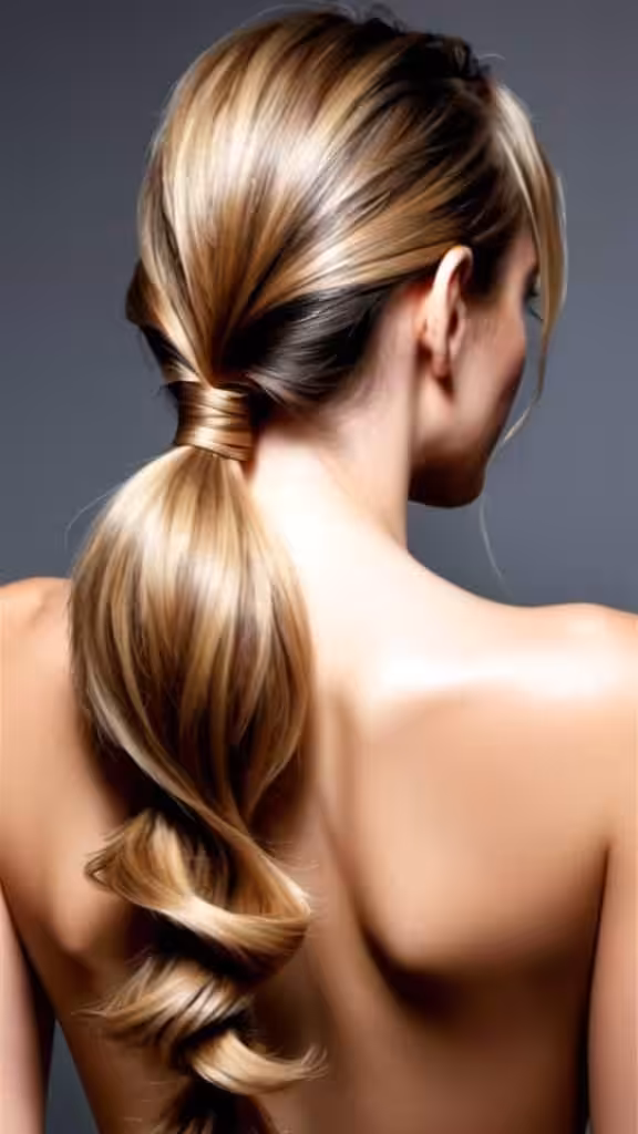 Knotted Ponytail
