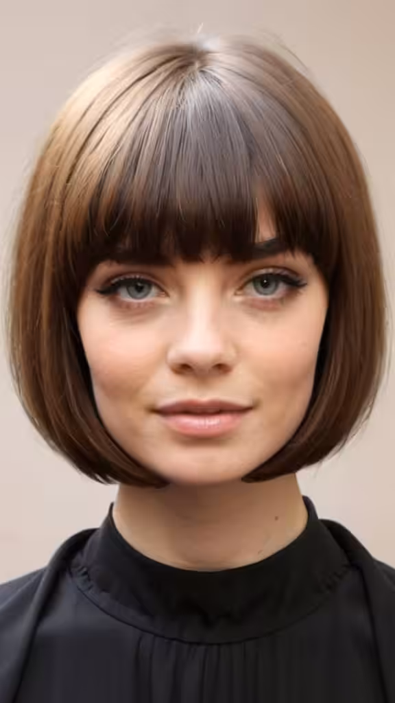 Layered Pageboy Haircut