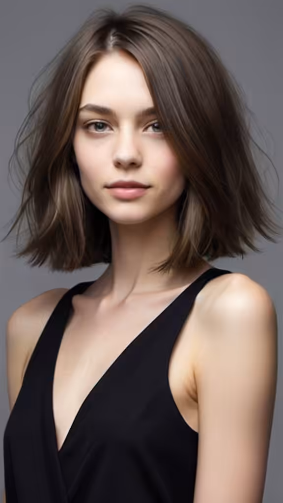 Lob For Finer Hair