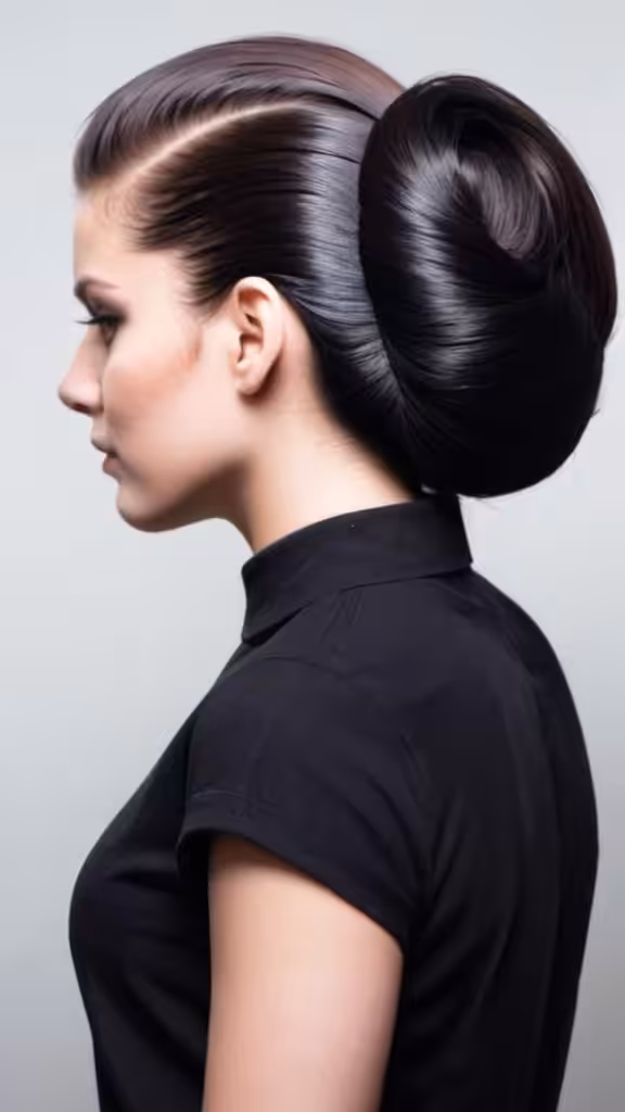 Long Hair Nape Design