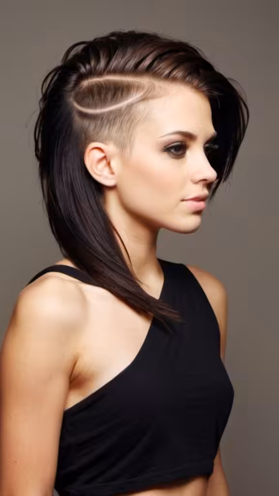 Long Hair Side Undershave