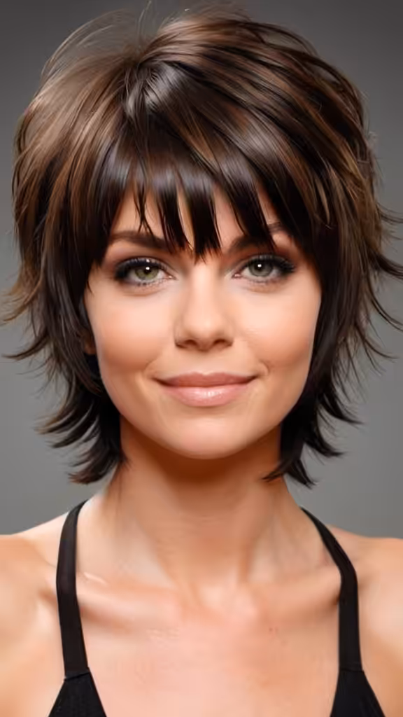 Short Angled Shag