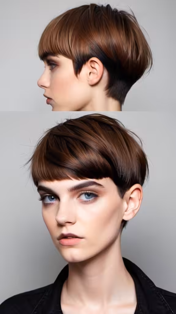 Pixie Bowl Cut