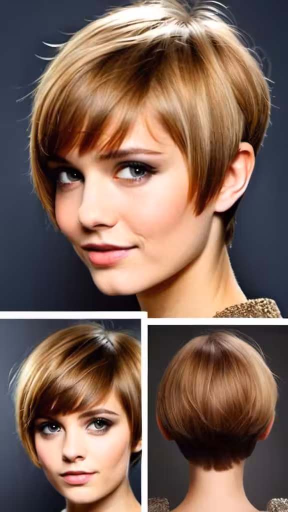 Pixie Pageboy Haircut