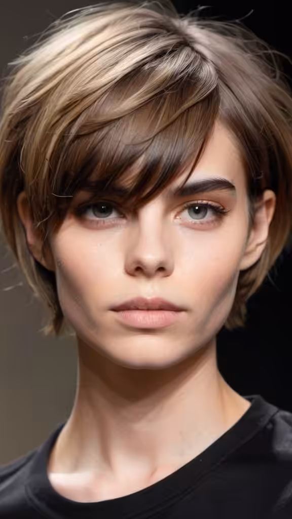 Short Layered Bob