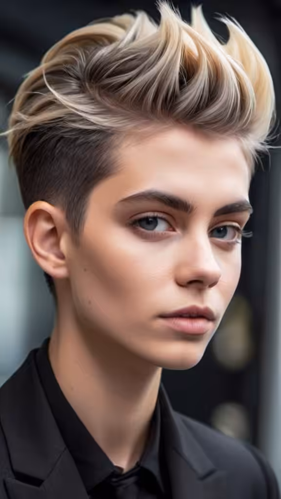 Short Pompadour