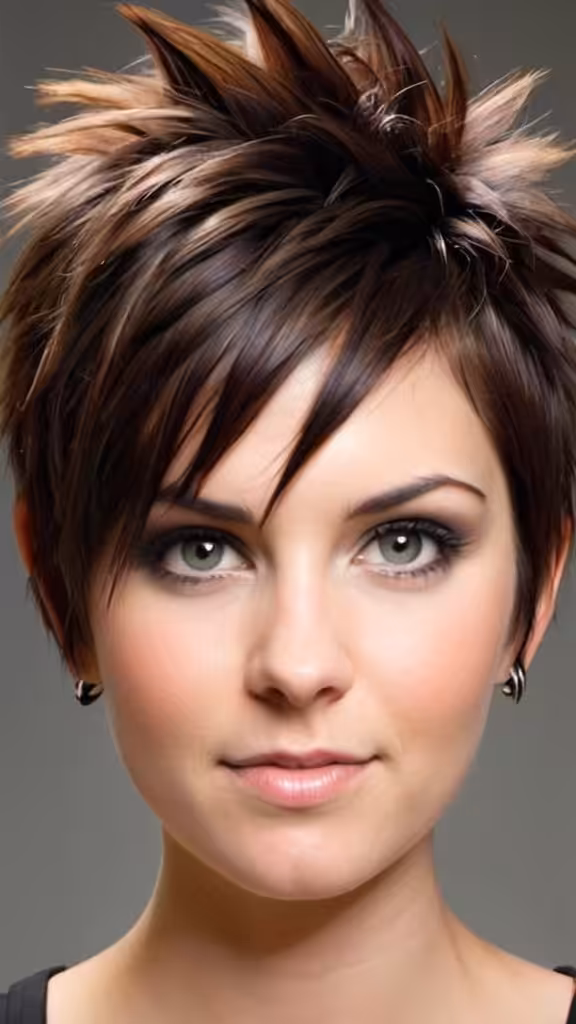 Short Spiky Hair