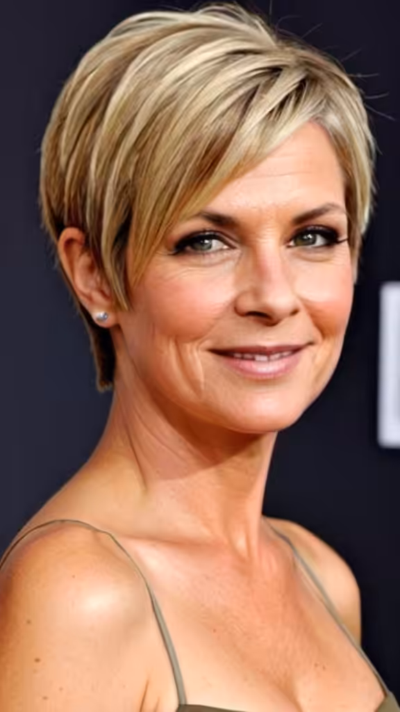 Short Straight Pixie Bob