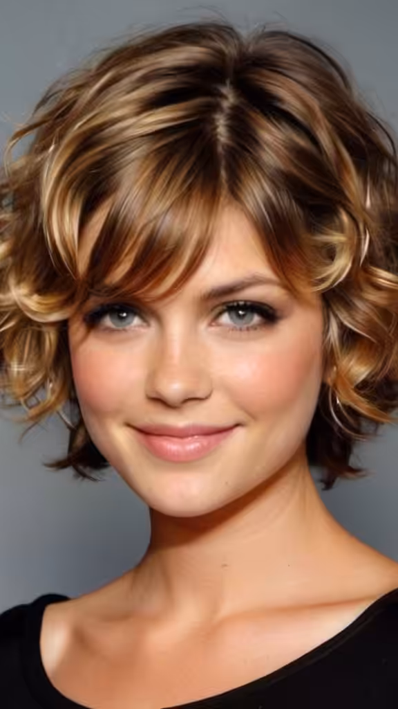 Short Wavy Hair 1