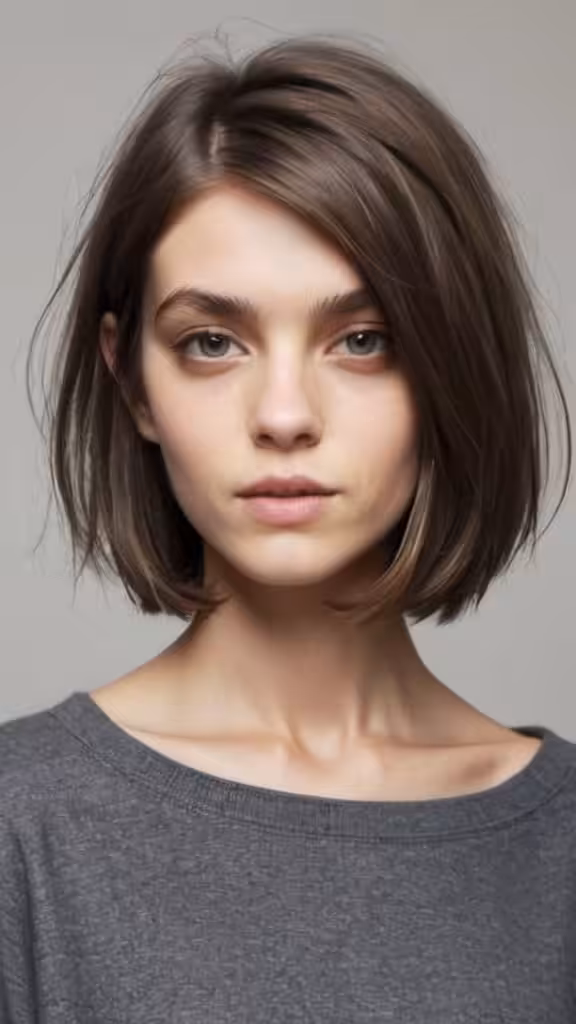 Side Parted Bob 4