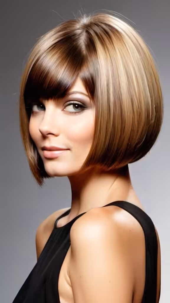 Sleek Graduated Bob