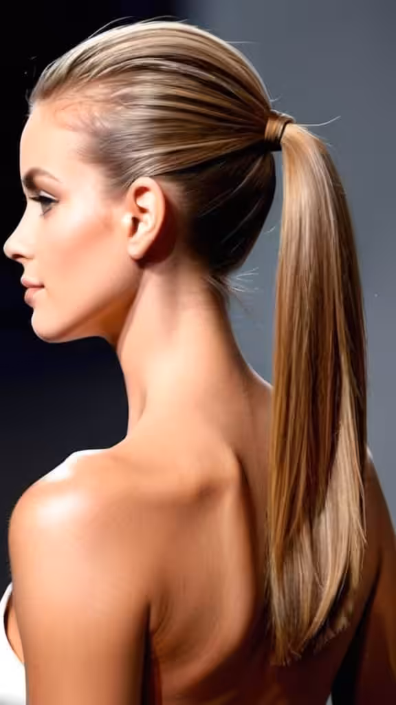 Sleek Ponytail