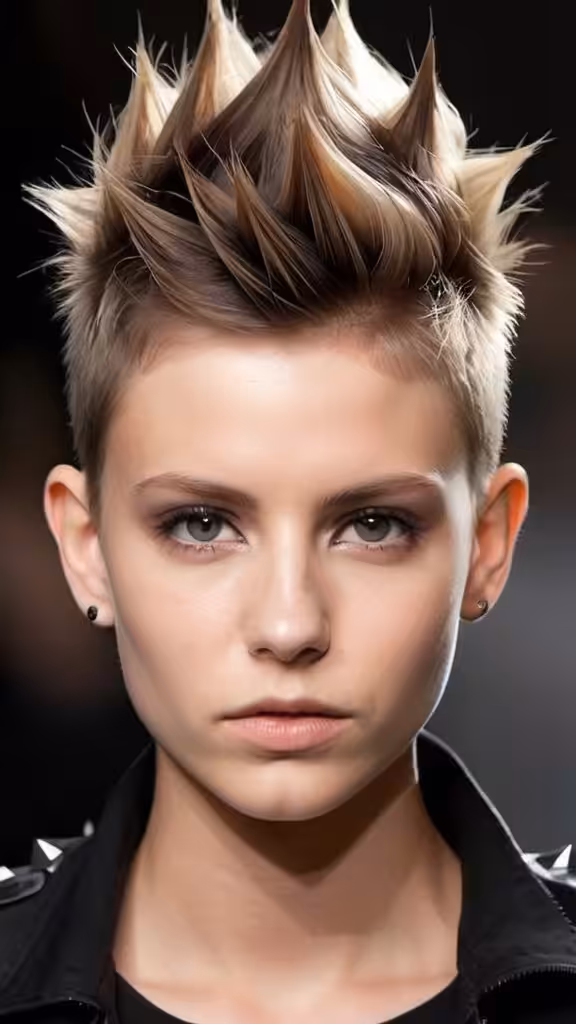 Spiky Faux Hawk