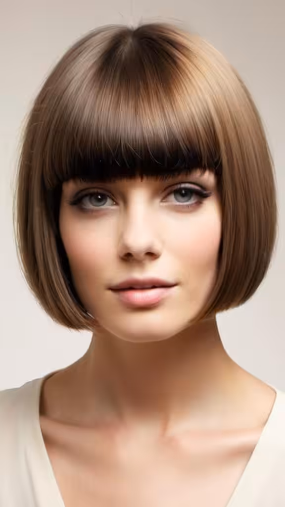 Straight Pageboy Haircut
