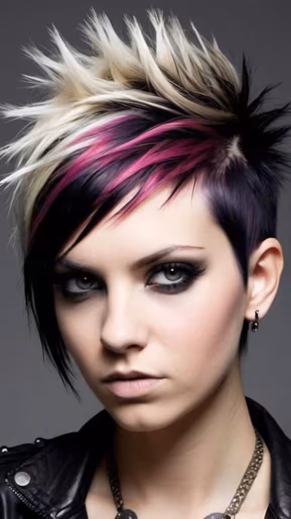 Super Edgy Hairstyle