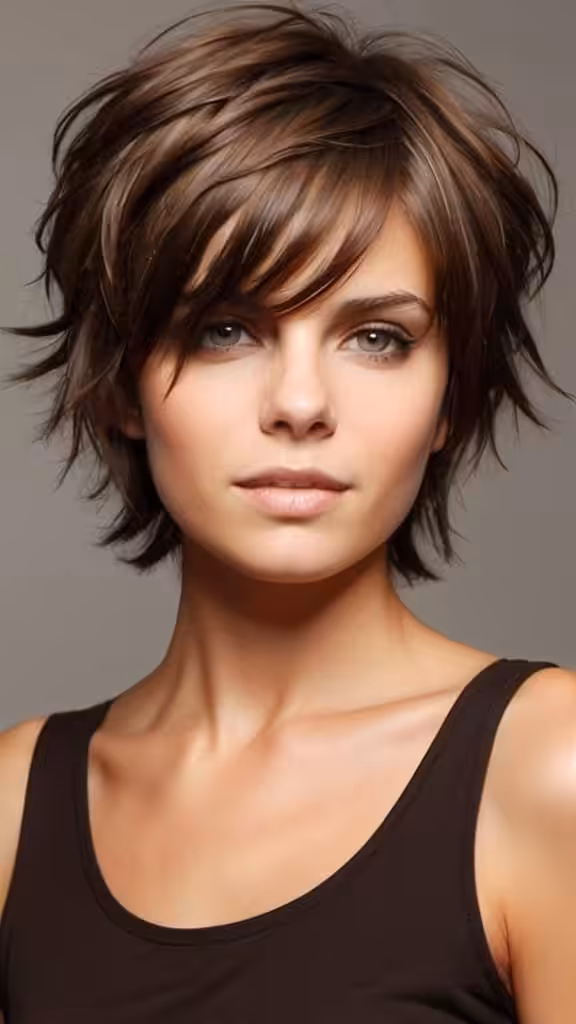 Tousled And Short