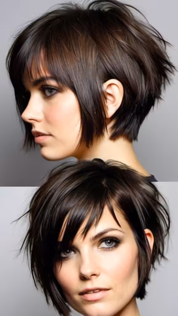 Trendy Choppy Cut