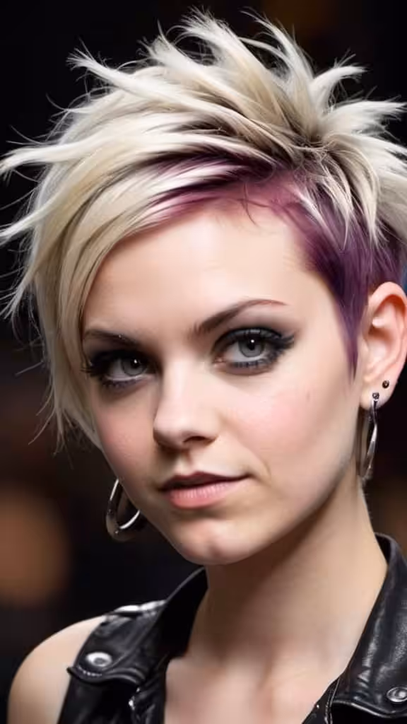 Twirly Banged Pixie