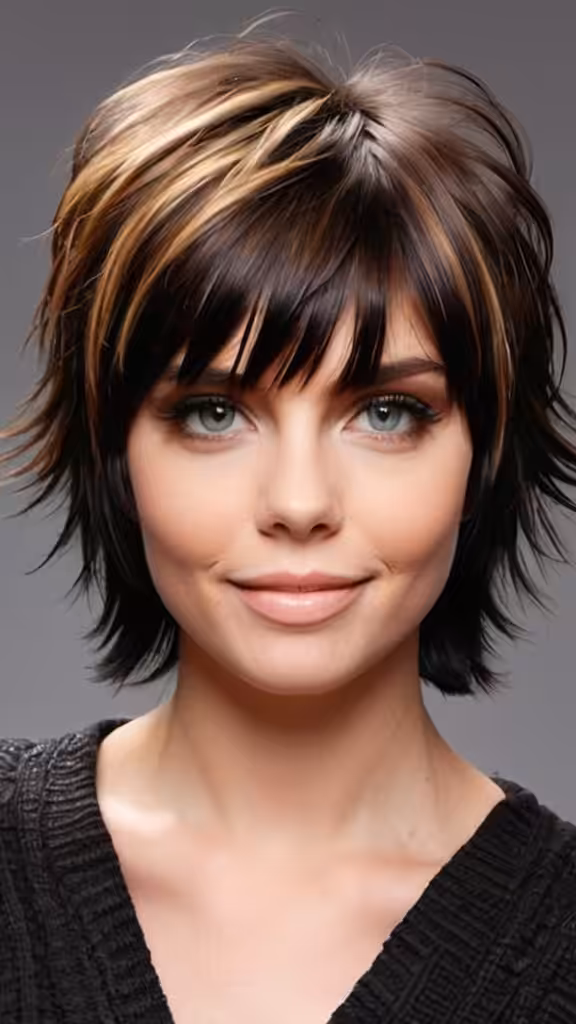 Short Angled Shag