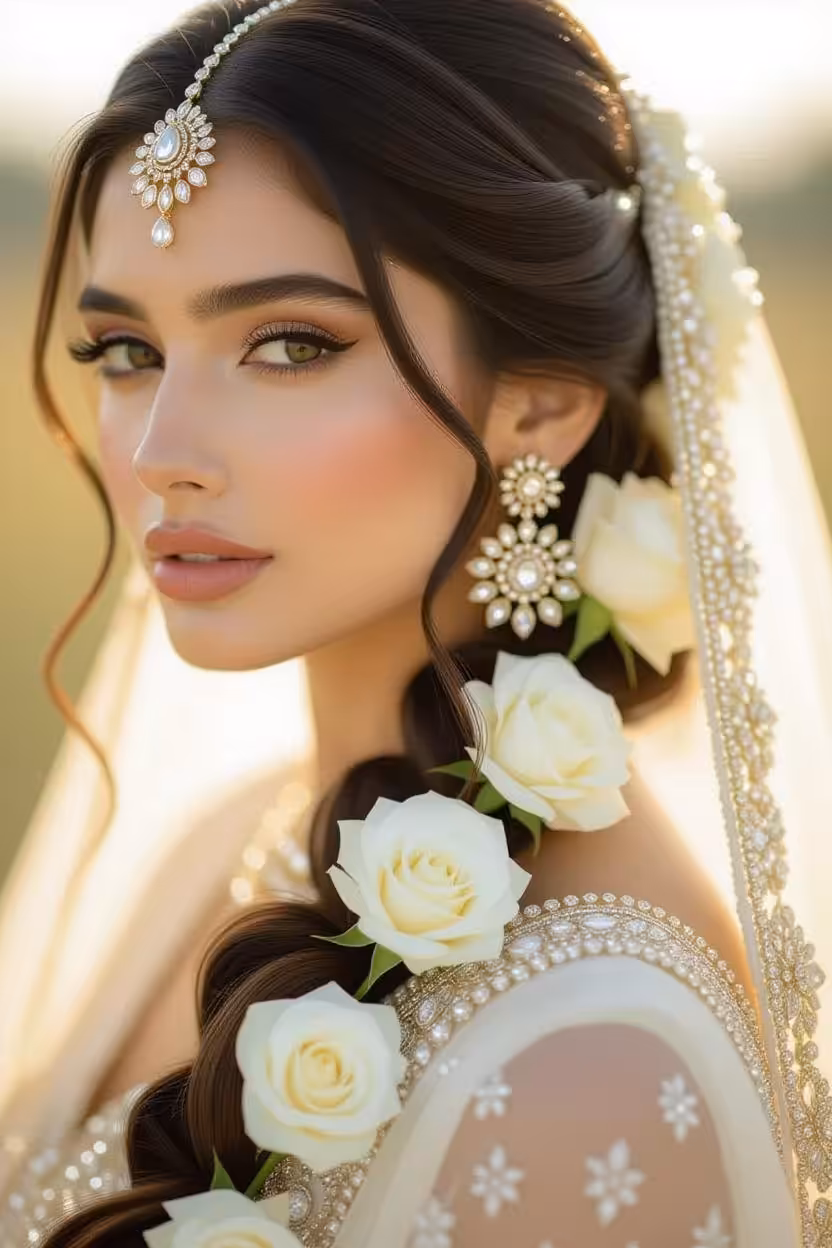 Bridal Hairstyles for Indian Weddings in 2026: Perfect Hair Styles on Lehenga, Saree & Gown