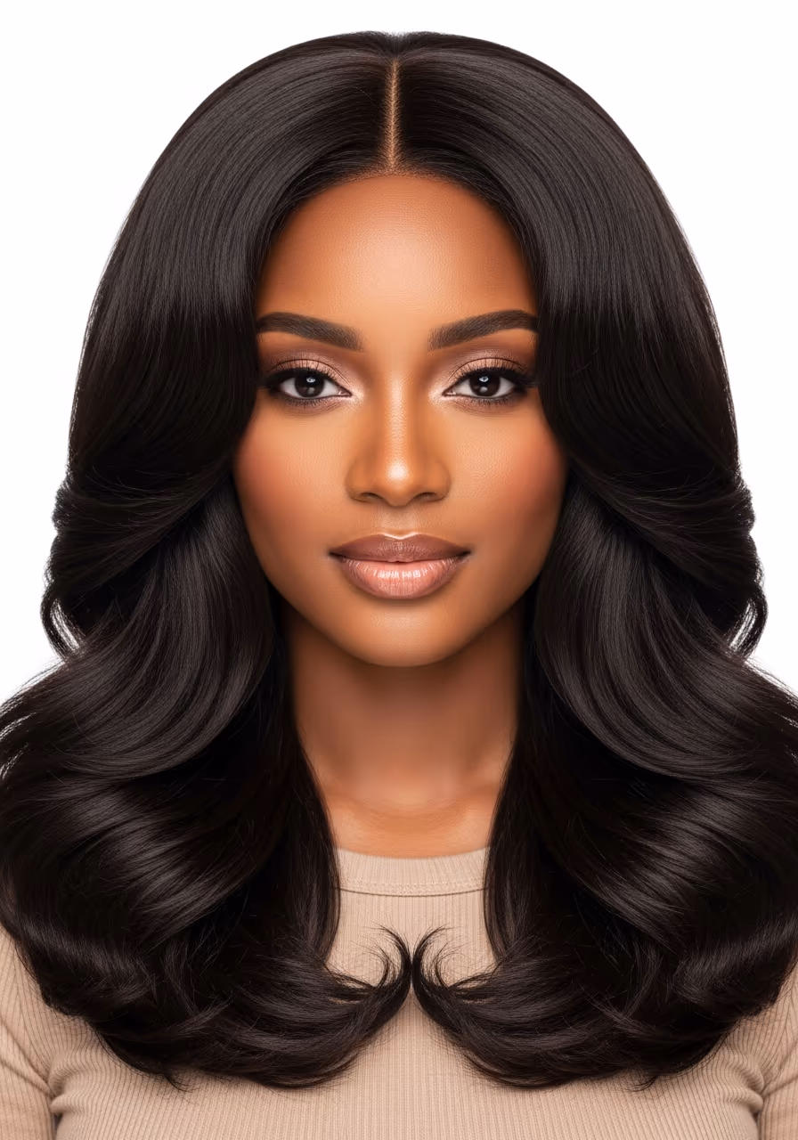 Dark Hair Butterfly Cut 2026