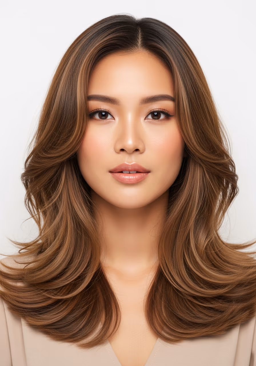 Natural Wavy Butterfly Cut 2026