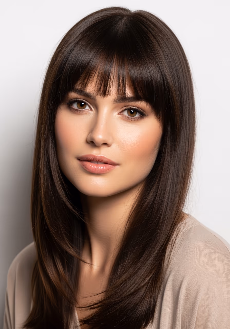 Butterfly Cut with Long Bangs 2026