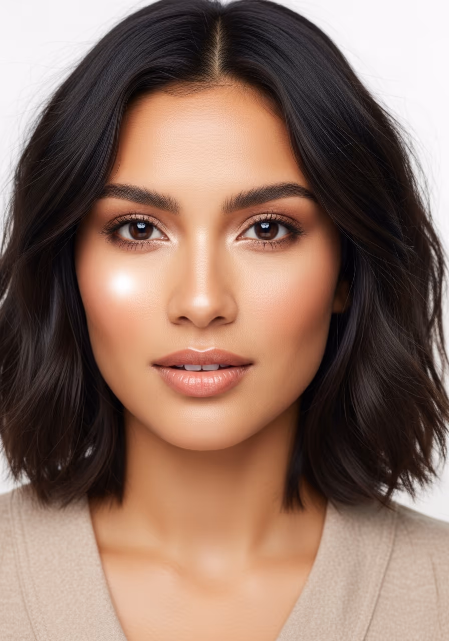 Choppy Collarbone hairstyle