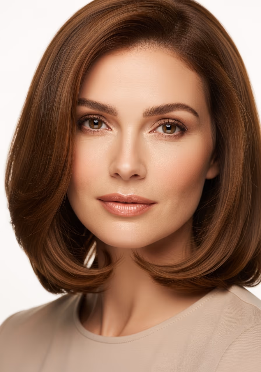 Low Maintenance Collarbone hairstyle
