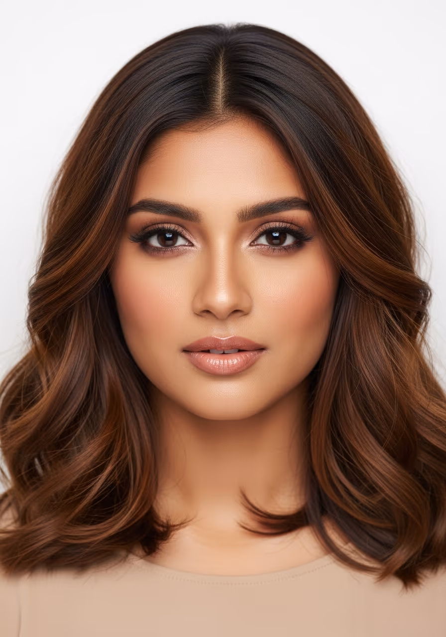Natural Collarbone hairstyle