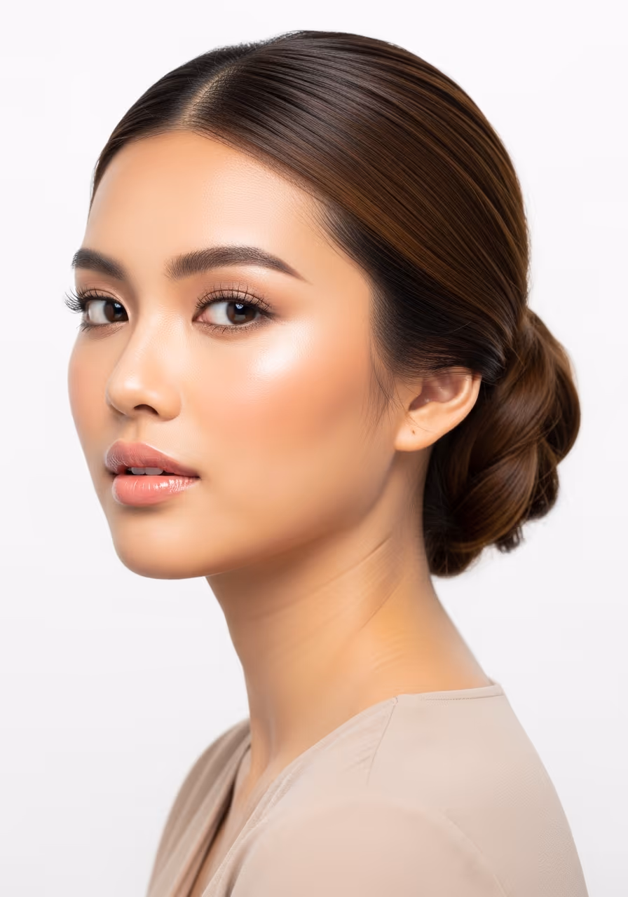 Low Bun Heatless Style 2026