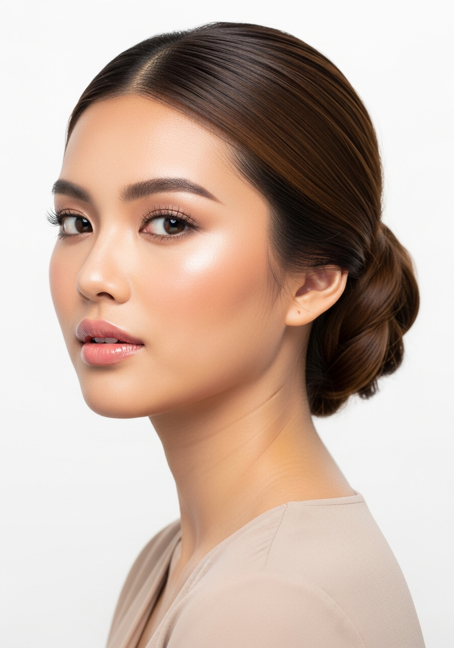 Low Bun Heatless Style 2026