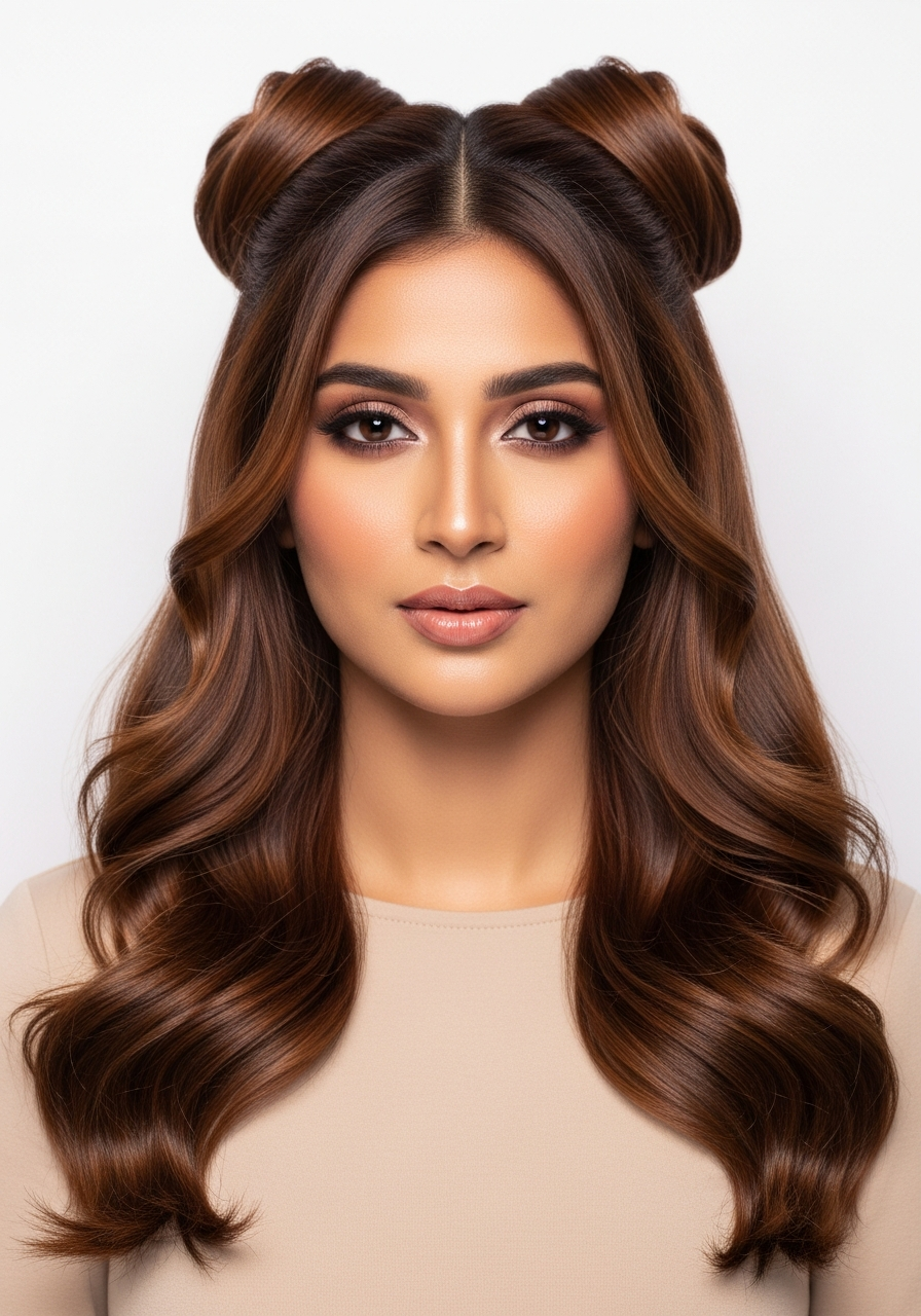 Two Buns Heatless Style 2026