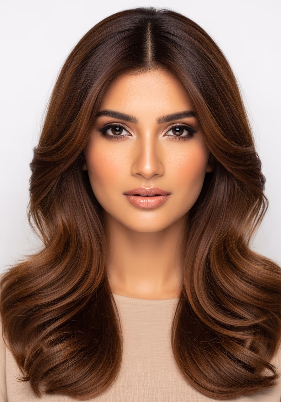Bohemian Face-Framing Long Hair 2026