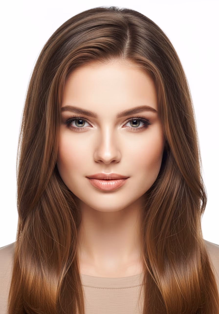 Face-Framing Layers Thick Long Hair 2026