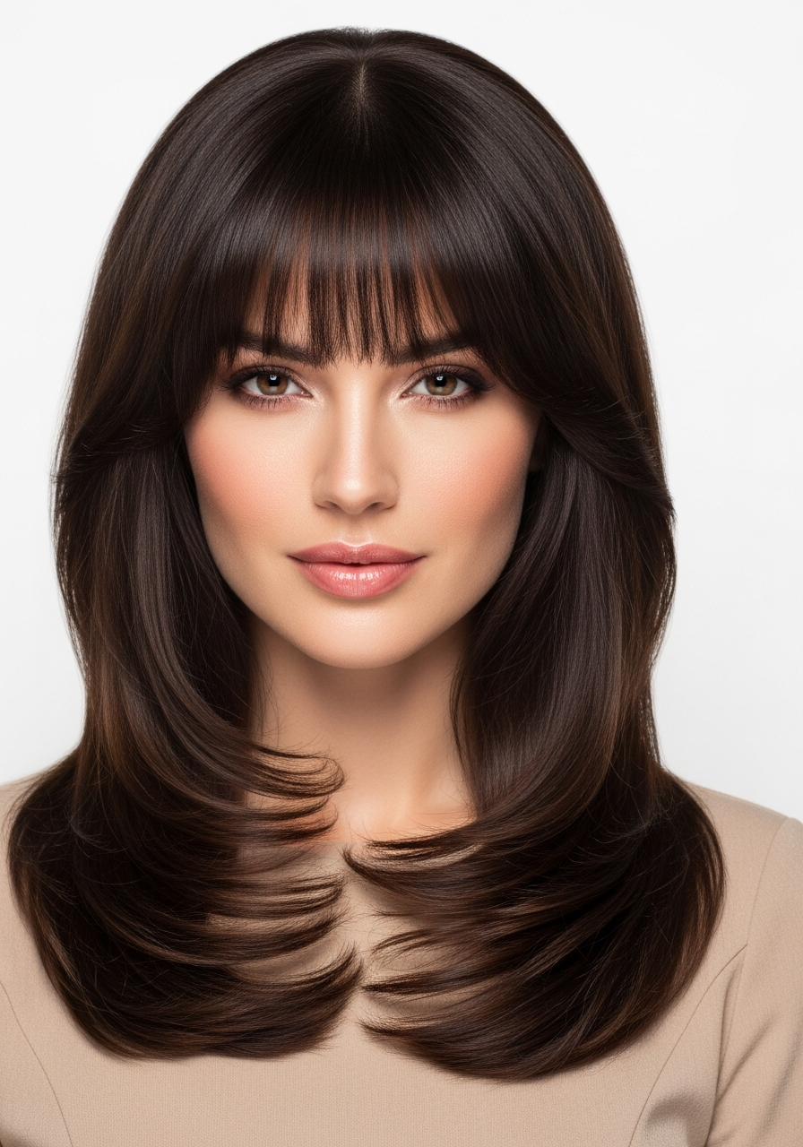 How to Maintain a Long Haircuts with Curtain Bangs That Are Trending in 2026