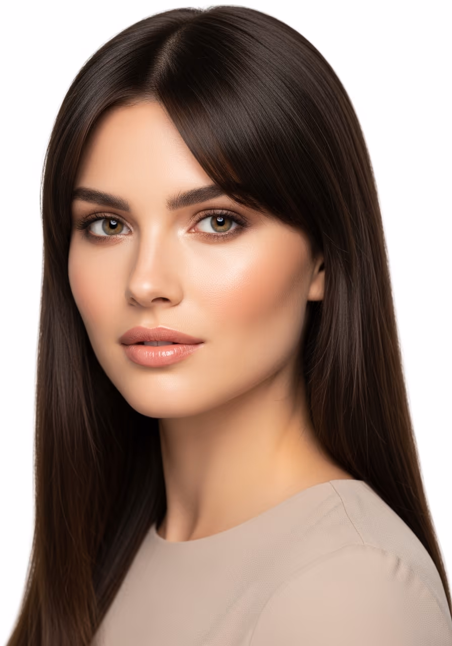 Minimal Curtain Bangs Long Hair 2026