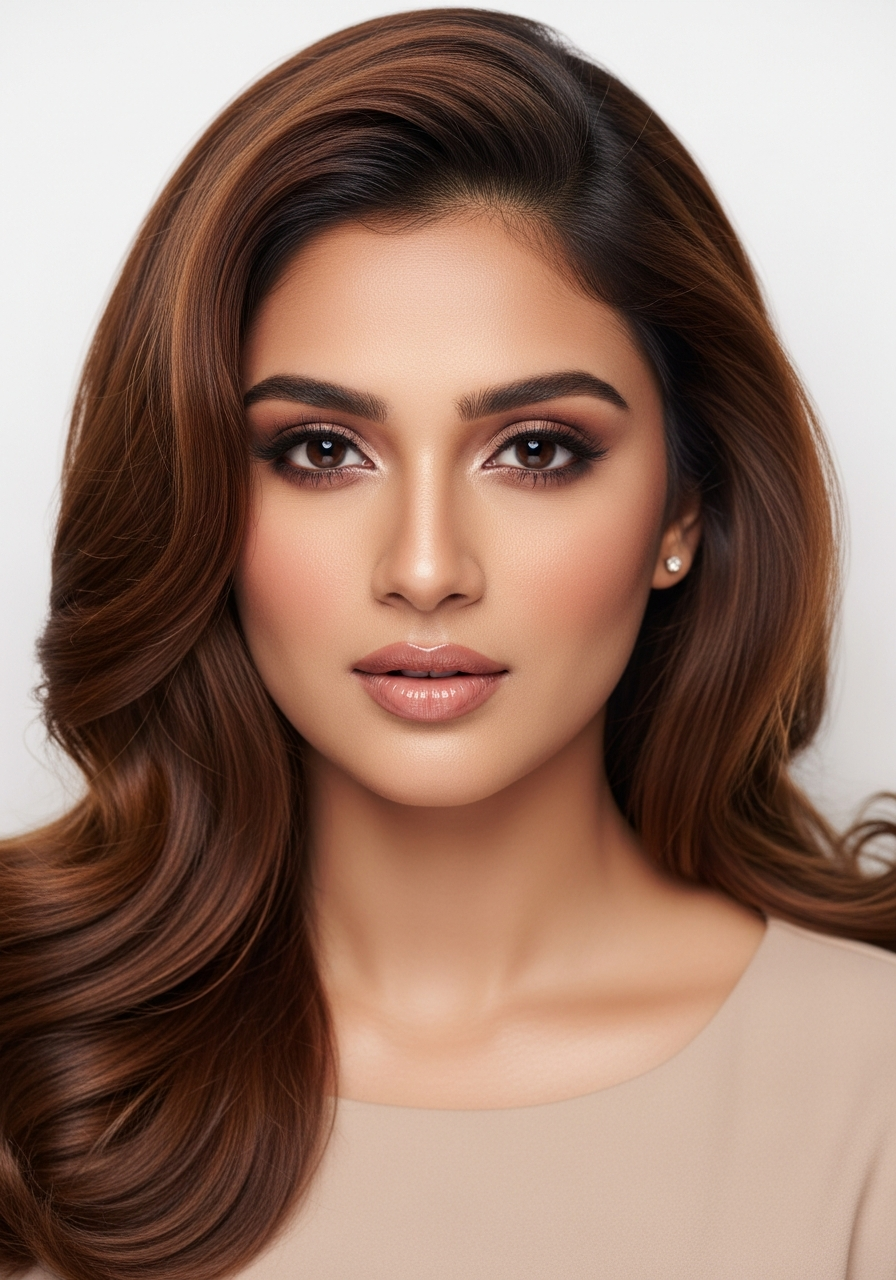 Long Waves Square Face Hair 2026