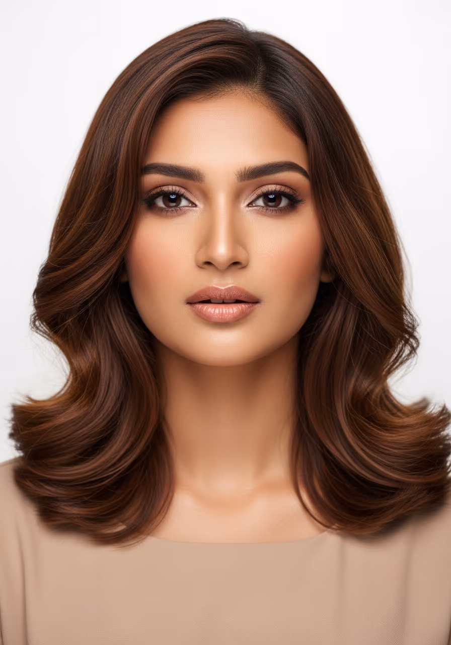 Soft Waves Long Hair Square Face 2026