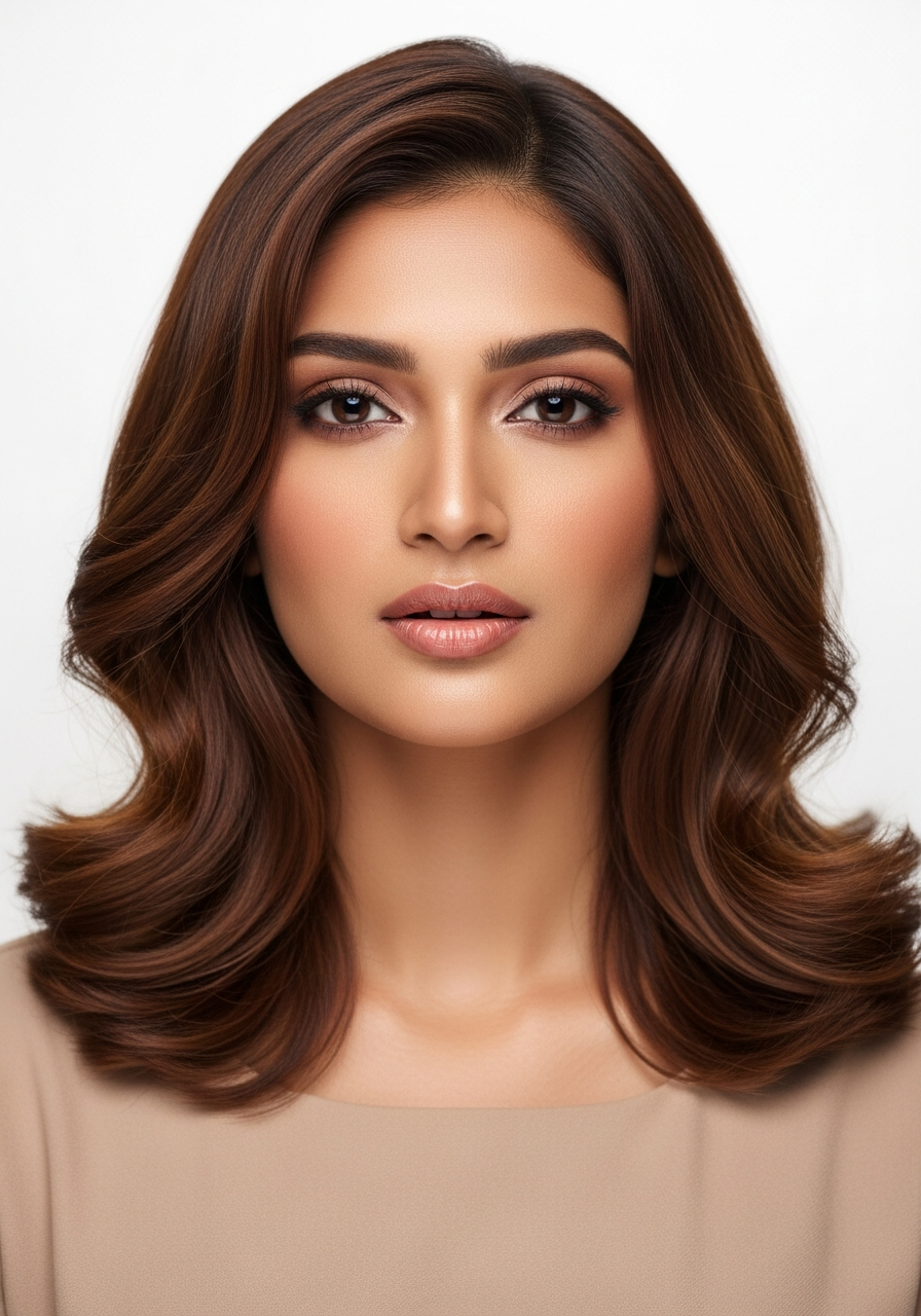 Soft Waves Long Hair Square Face 2026