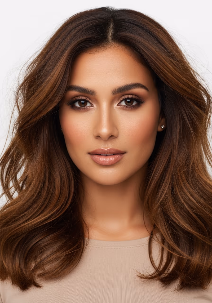 Tousled Long Hair Square Face 2026
