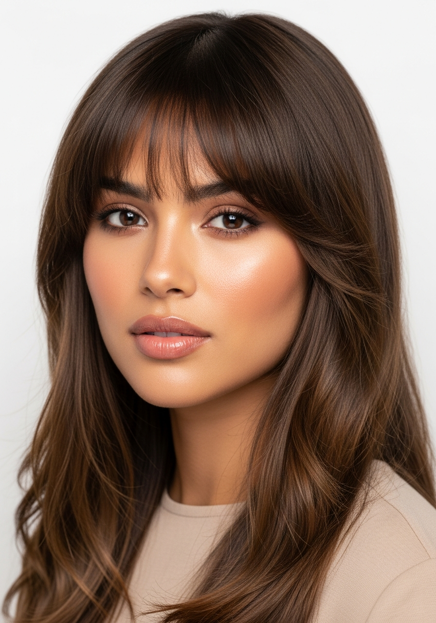 Curtain Bangs with