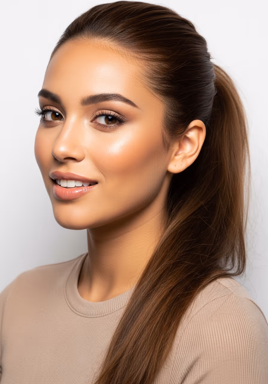 Long Fine Hair Ponytail Style 2026
